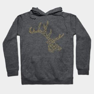 Geometric deer Hoodie